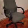 Office Chair with Cotton Fabric-SoUnique.PK